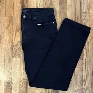 The Traveler black denim pants